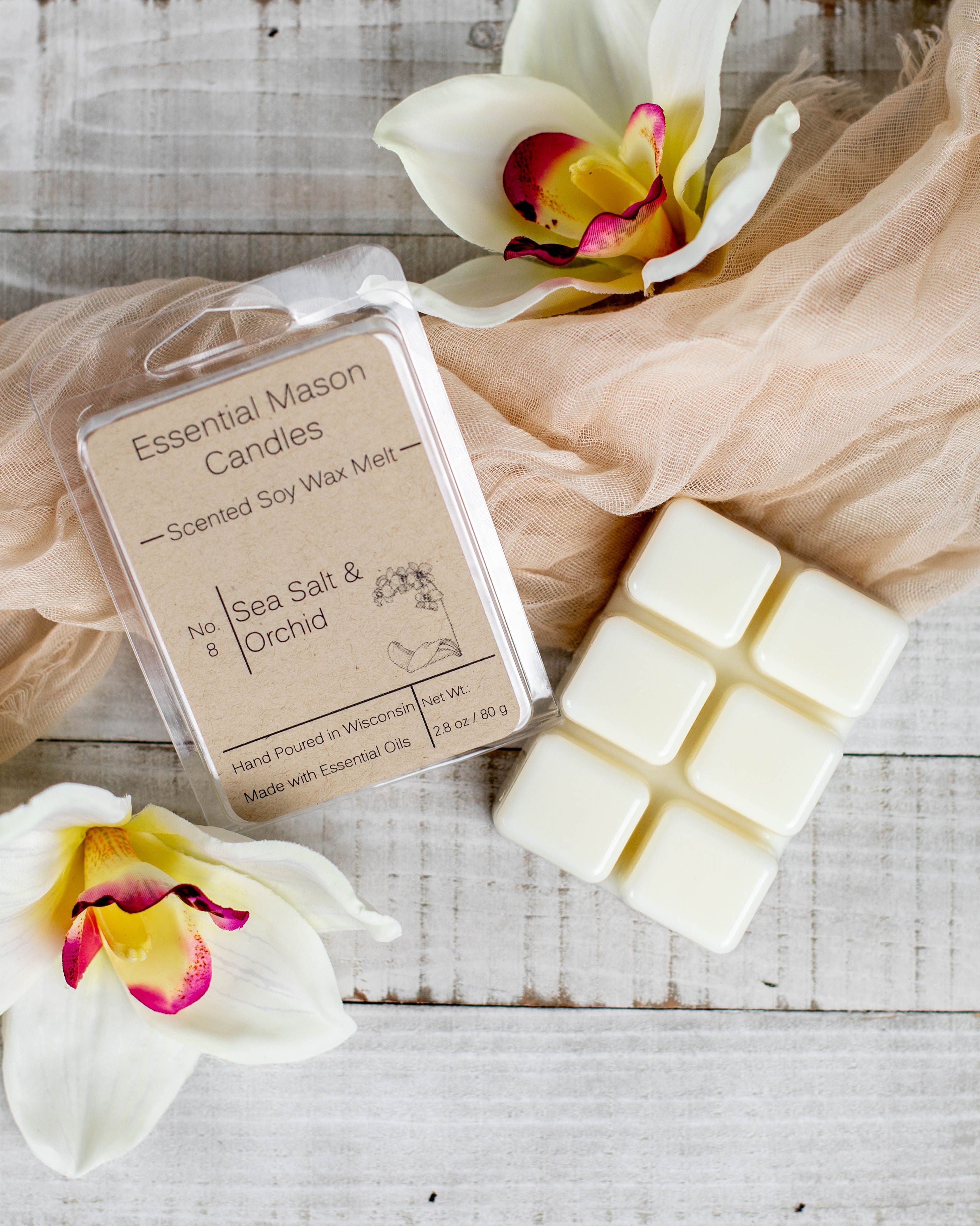 Hand-Poured Scented Soy Wax Melts