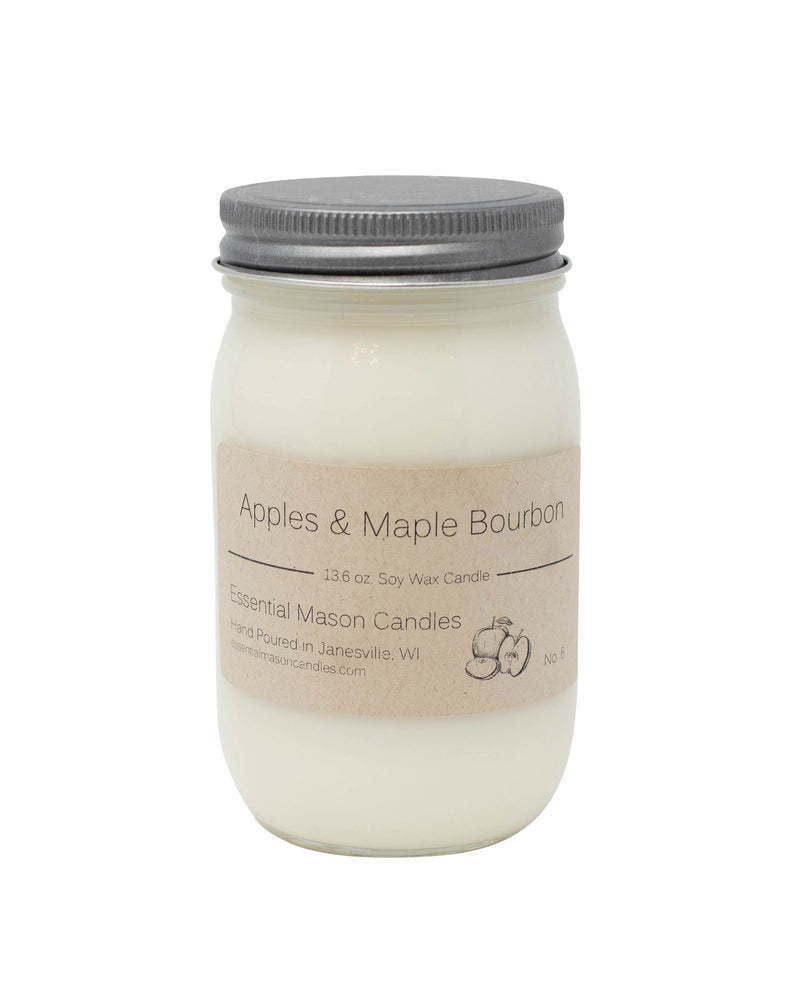 Apples & Maple Bourbon Soy Candle - 13.6 oz