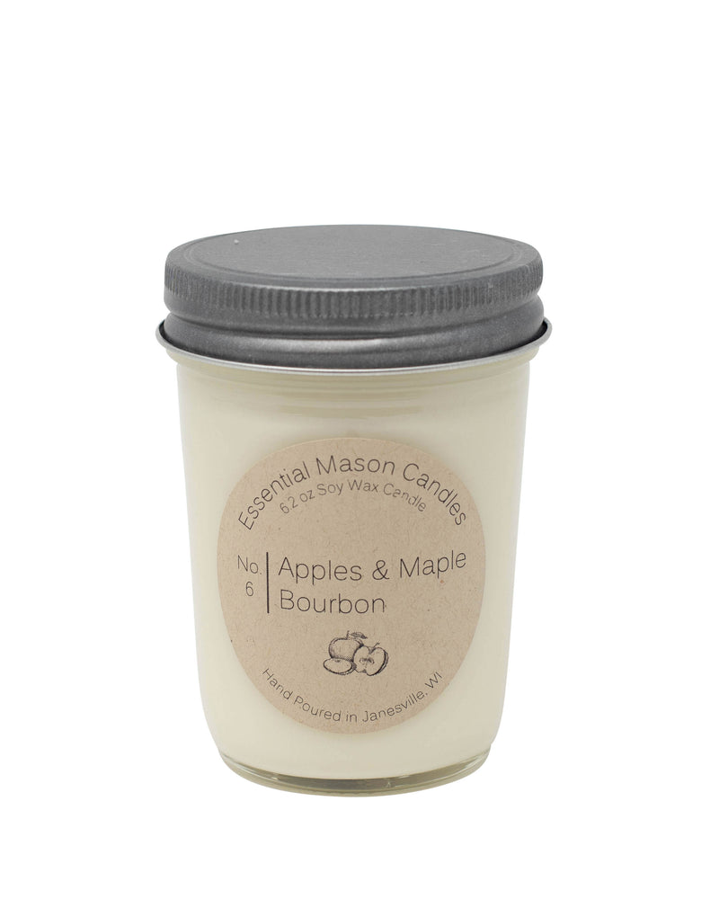 Apples & Maple Bourbon Soy Candle - 6.2 oz