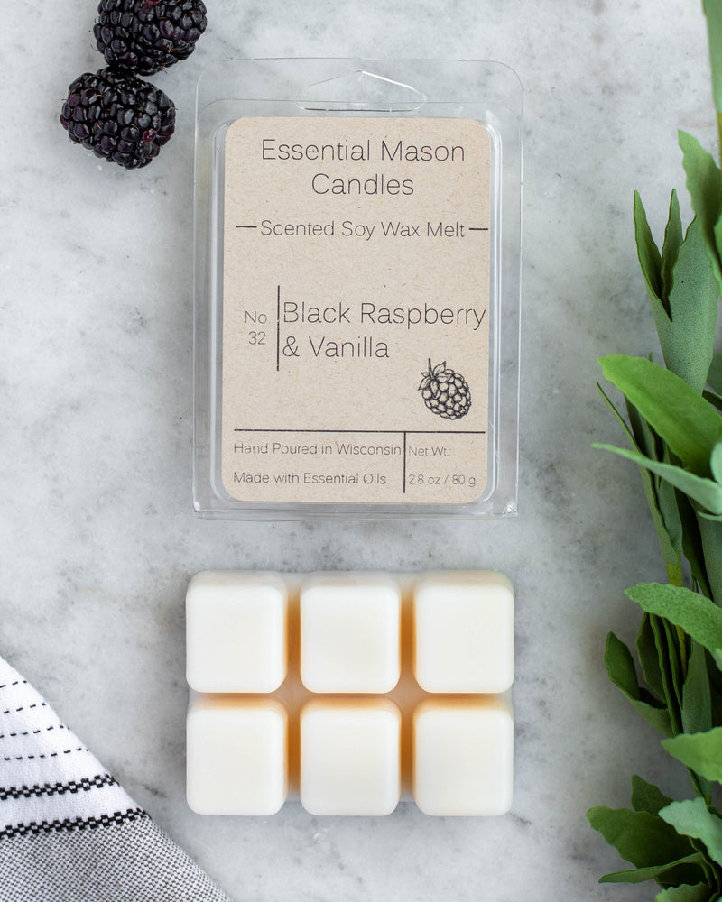 Black Raspberry & Vanilla Soy Wax Melts