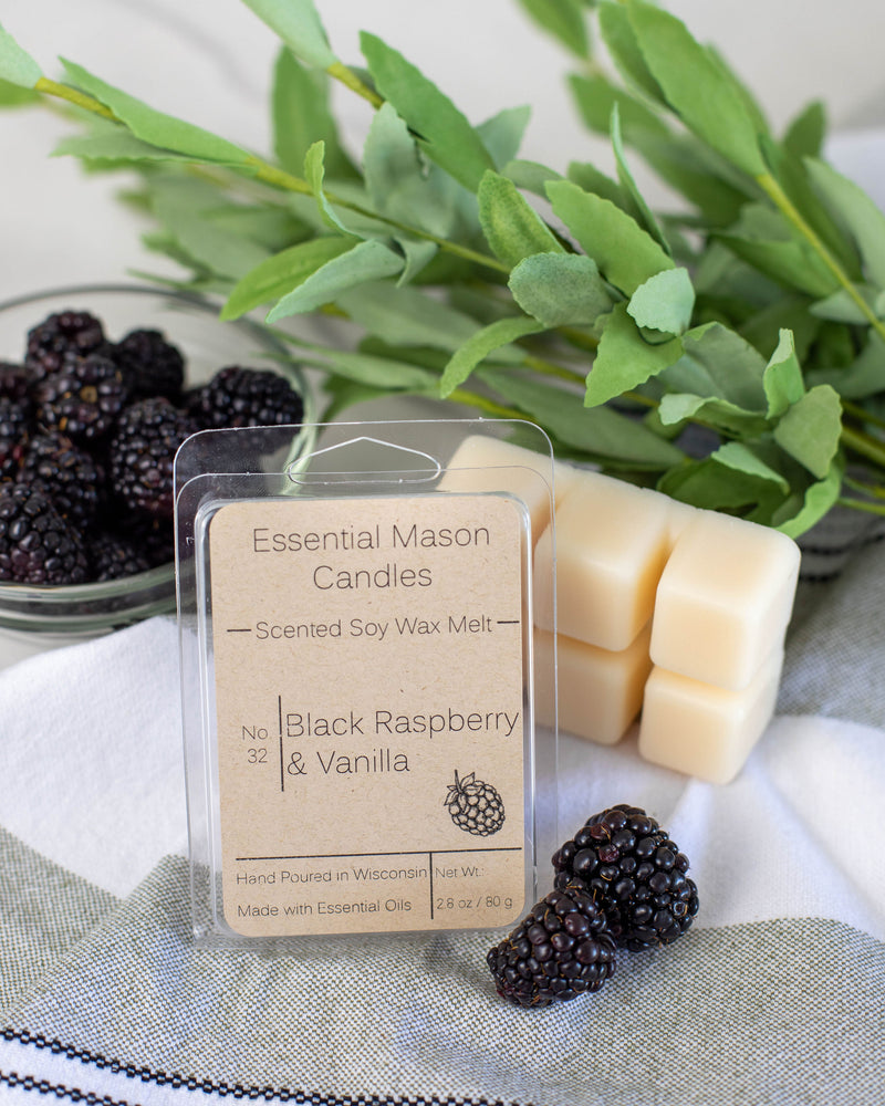 Black Raspberry & Vanilla Soy Wax Melts