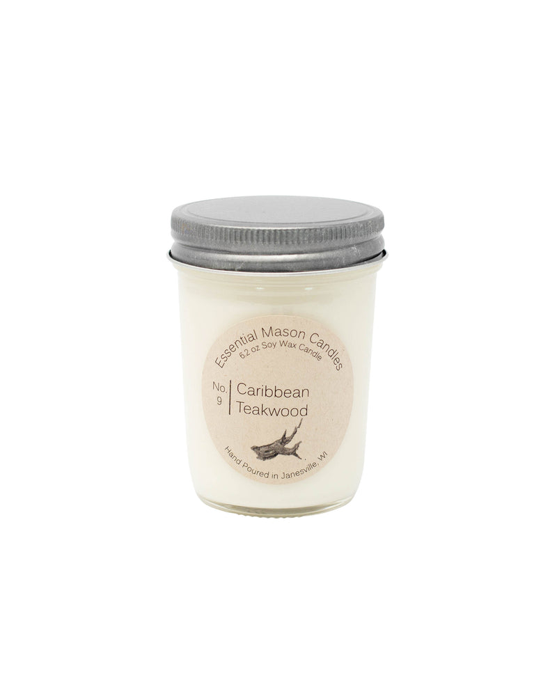 Caribbean Teakwood Soy Candle - 6.2 oz