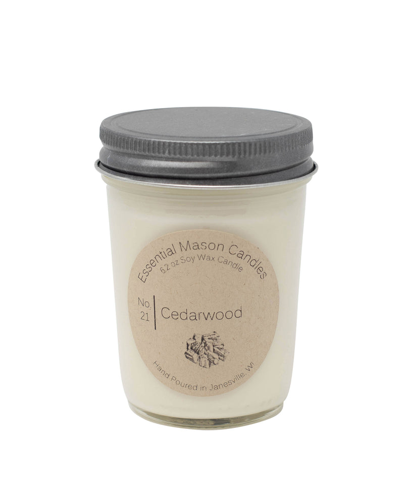 Cedarwood Soy Candle - 6.2 oz