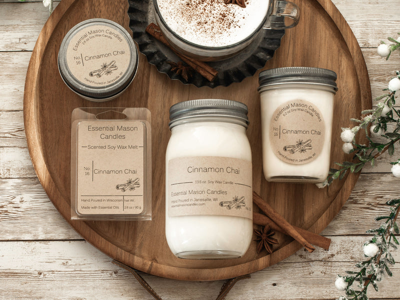 Cinnamon Chai Soy Candle - 2.6 oz