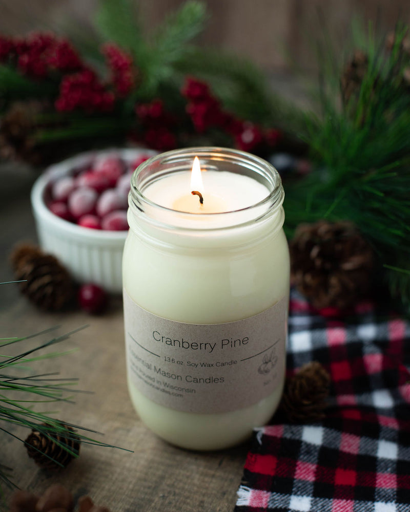 Cranberry Pine Soy Candle - 13.6 oz