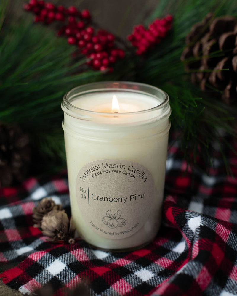 Cranberry Pine Soy Candle - 6.2 oz