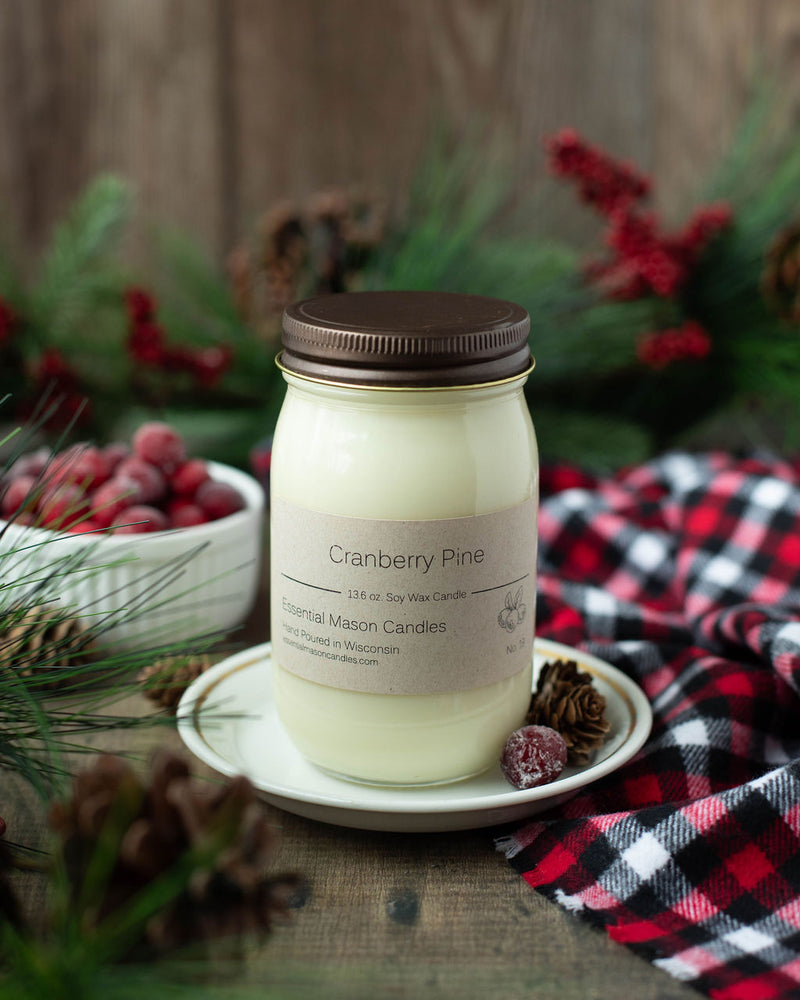 Cranberry Pine Soy Candle - 13.6 oz