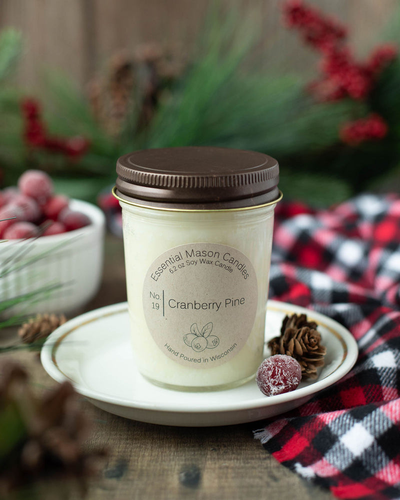 Cranberry Pine Soy Candle - 6.2 oz