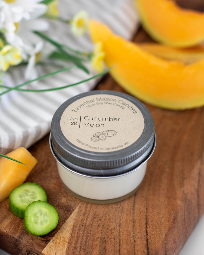 Cucumber Melon Soy Candle - 2.6 oz