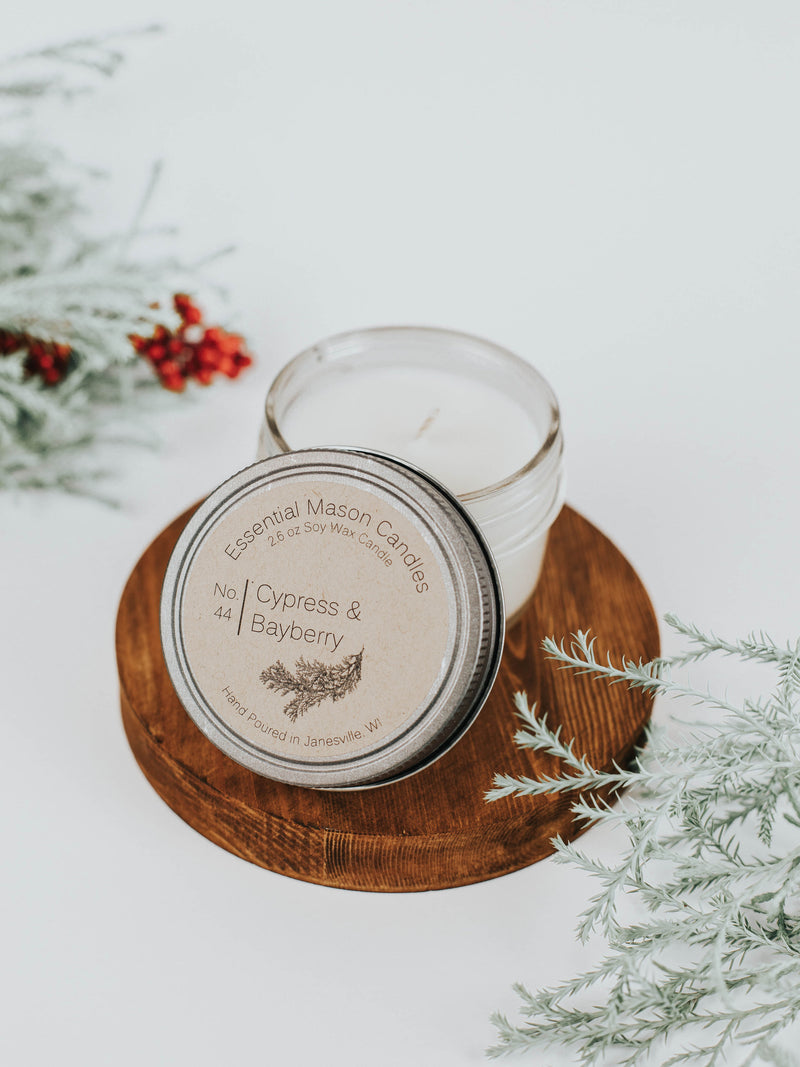 Cypress & Bayberry Soy Candle - 2.6 oz