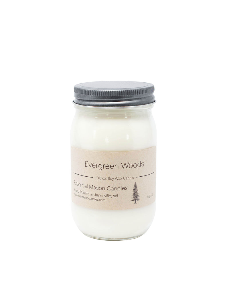 Evergreen Woods Soy Candle - 13.6 oz