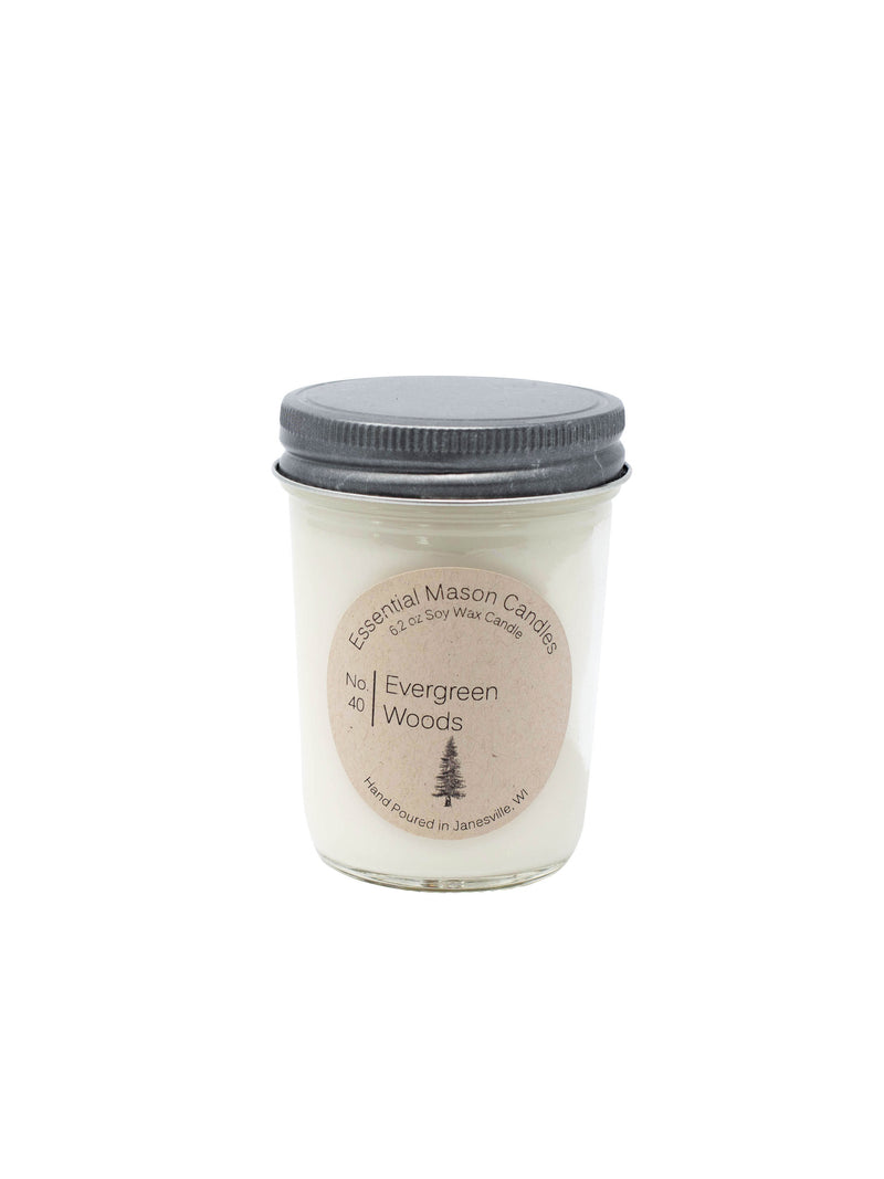 Evergreen Woods Soy Candle - 6.2 oz