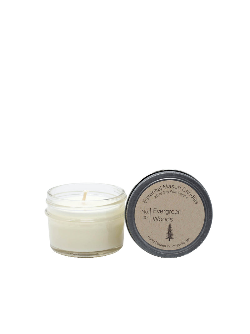 Evergreen Woods Soy Candle - 2.6 oz