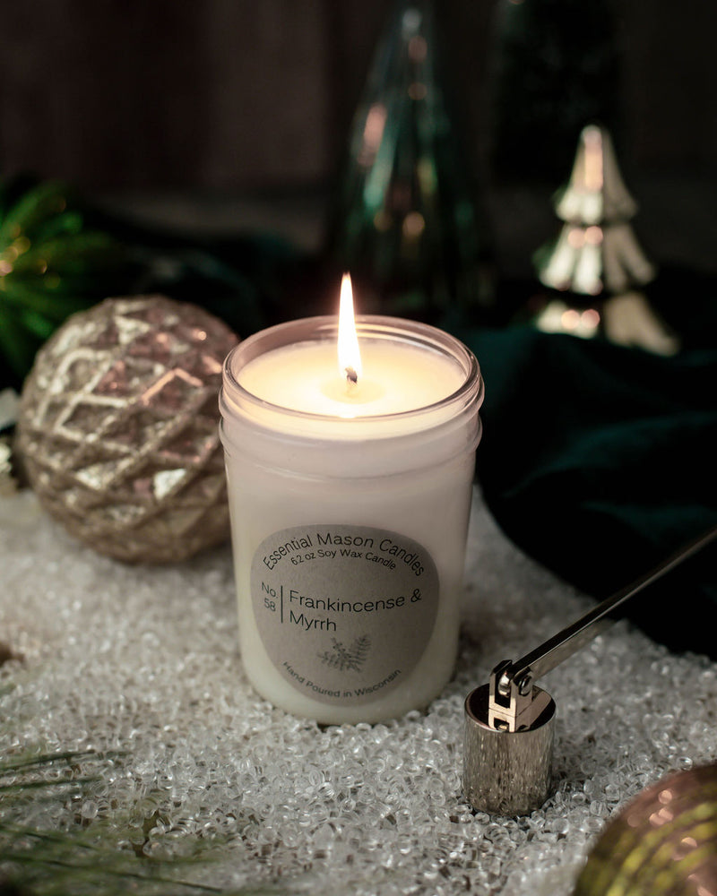 Frankincense & Myrrh Soy Candle - 6.2 oz