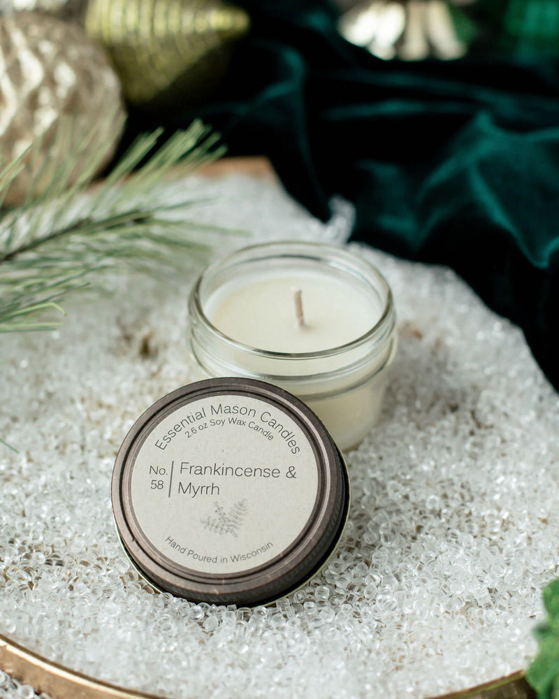 Frankincense & Myrrh Soy Candle - 2.6 oz