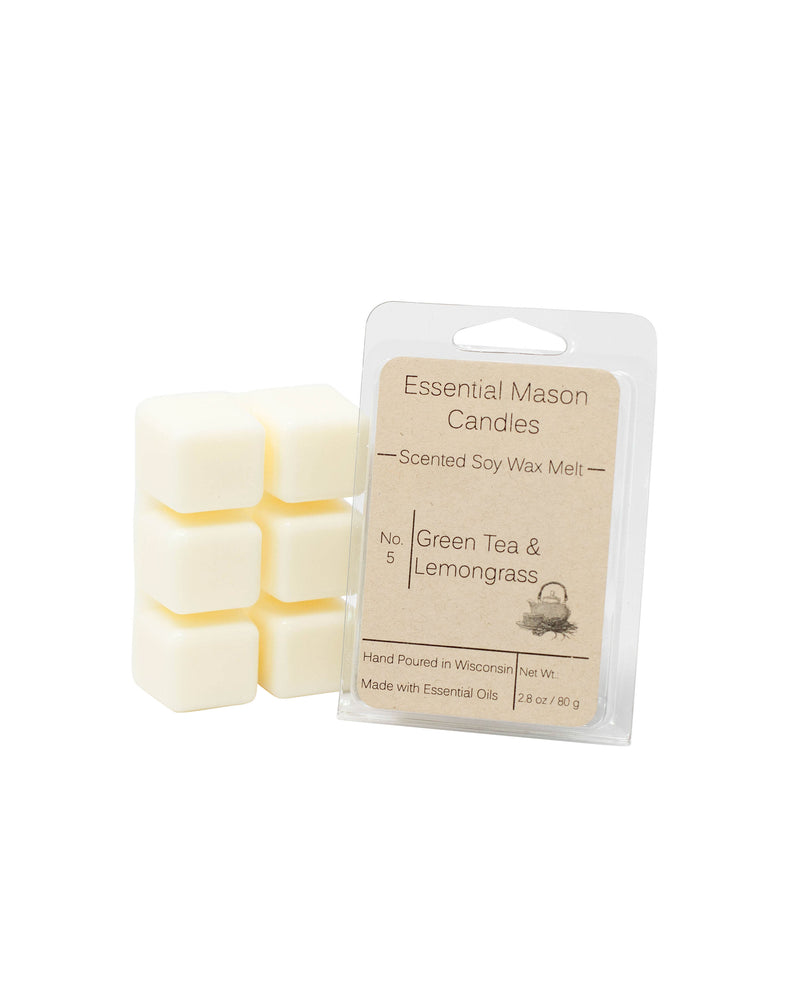 Green Tea & Lemongrass Soy Wax Melts