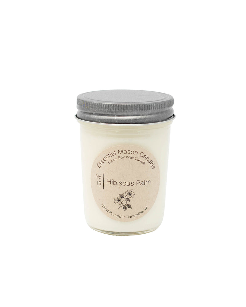 Hibiscus Palm Soy Candle - 6.2 oz