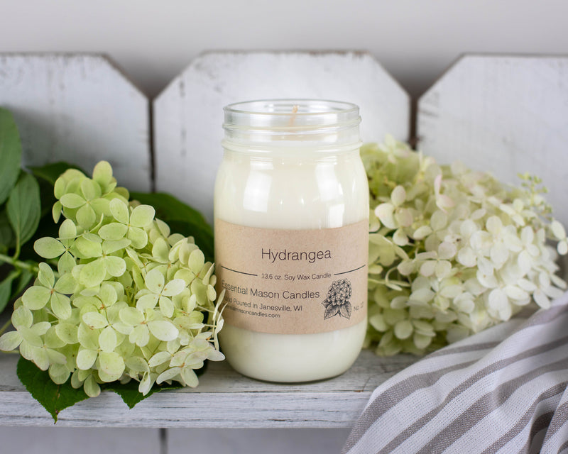 Hydrangea Soy Candle - 13.6 oz