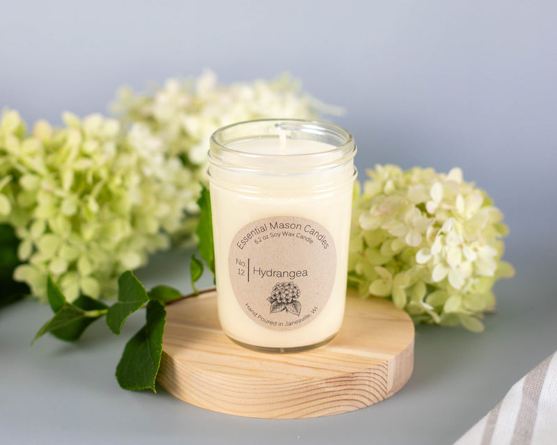 Hydrangea Soy Candle - 6.2 oz