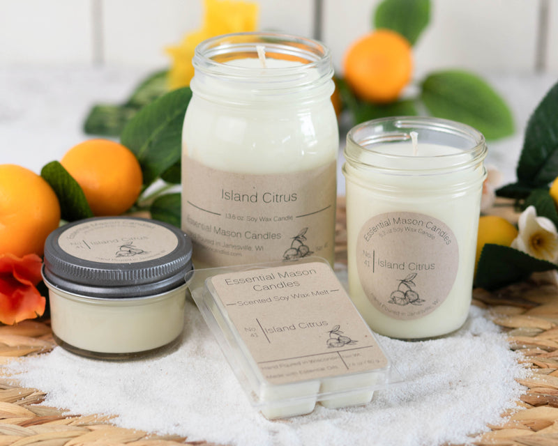 Island Citrus Soy Candle - 13.6 oz