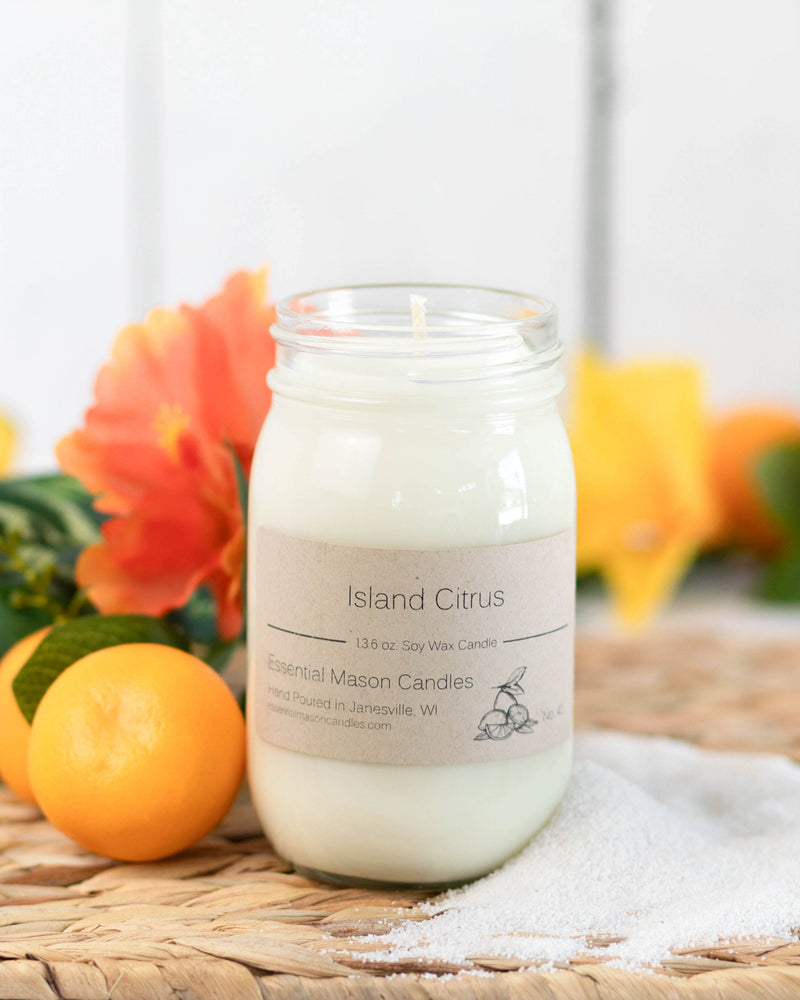 Island Citrus Soy Candle - 13.6 oz