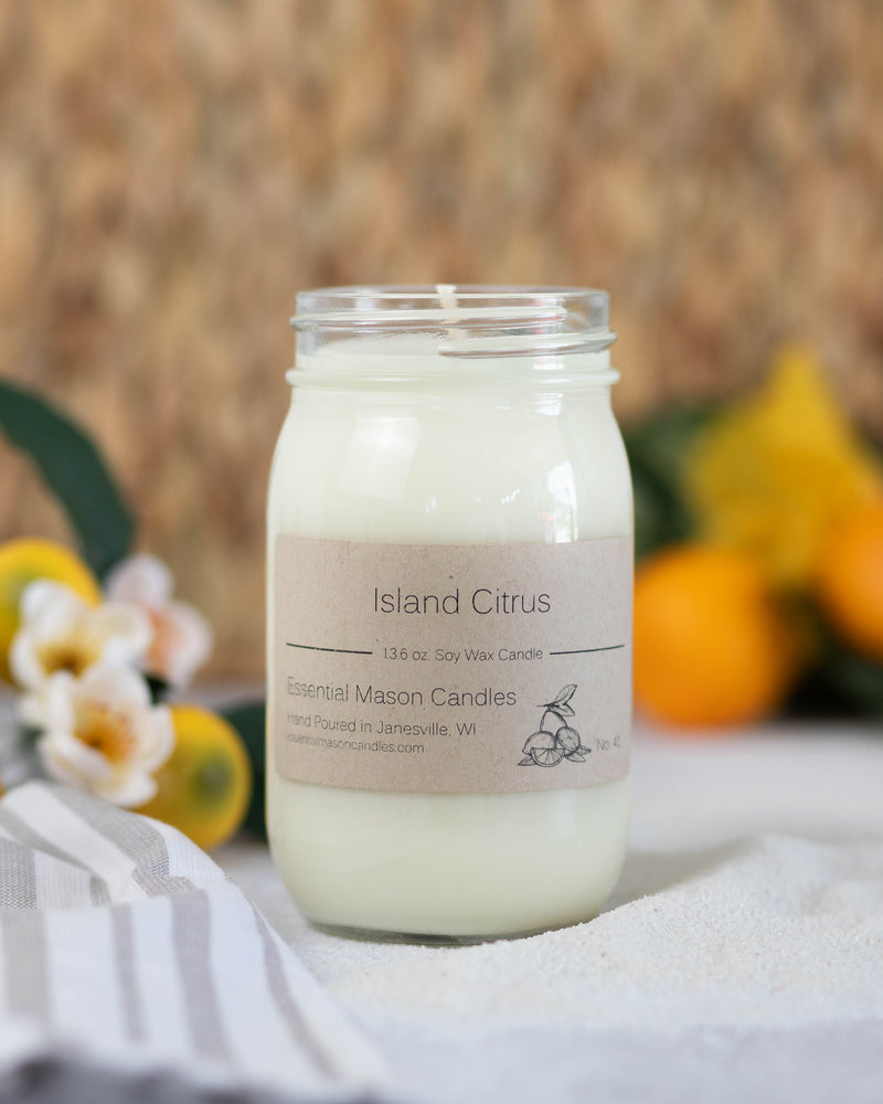 Island Citrus Soy Candle - 13.6 oz