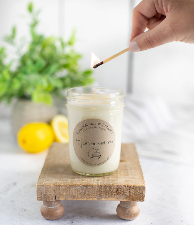 Lemon Verbena Soy Candle - 6.2 oz