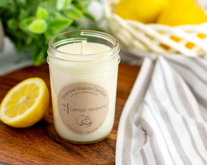 Lemon Verbena Soy Candle - 6.2 oz