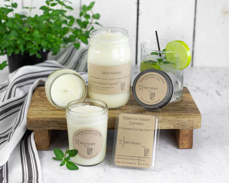 Mint Mojito Soy Candle - 2.6 oz