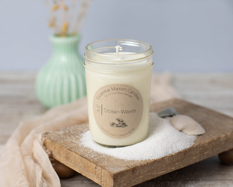 Ocean Waves Soy Candle - 6.2 oz