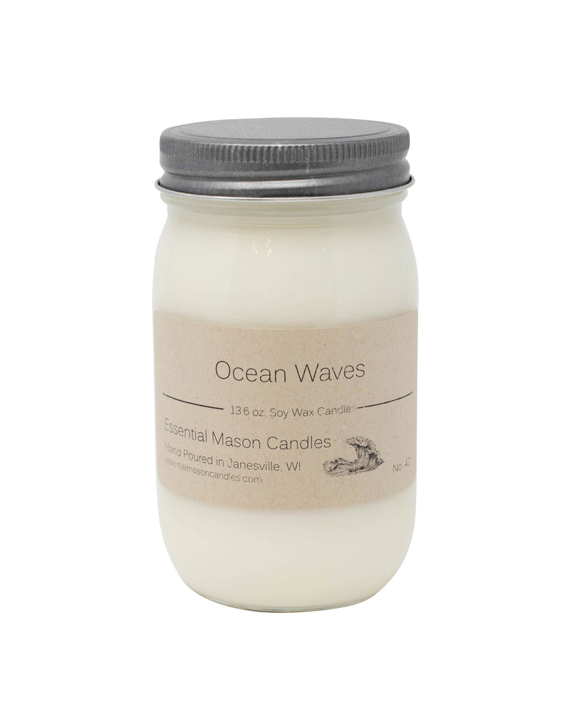 Ocean Waves Soy Candle - 13.6 oz