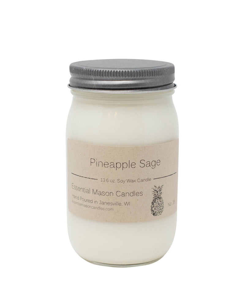 Pineapple Sage Soy Candle - 13.6 oz