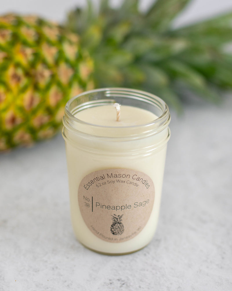 Pineapple Sage Soy Candle - 6.2 oz