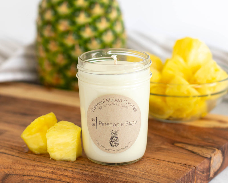 Pineapple Sage Soy Candle - 6.2 oz