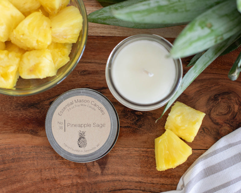 Pineapple Sage Soy Candle - 2.6 oz