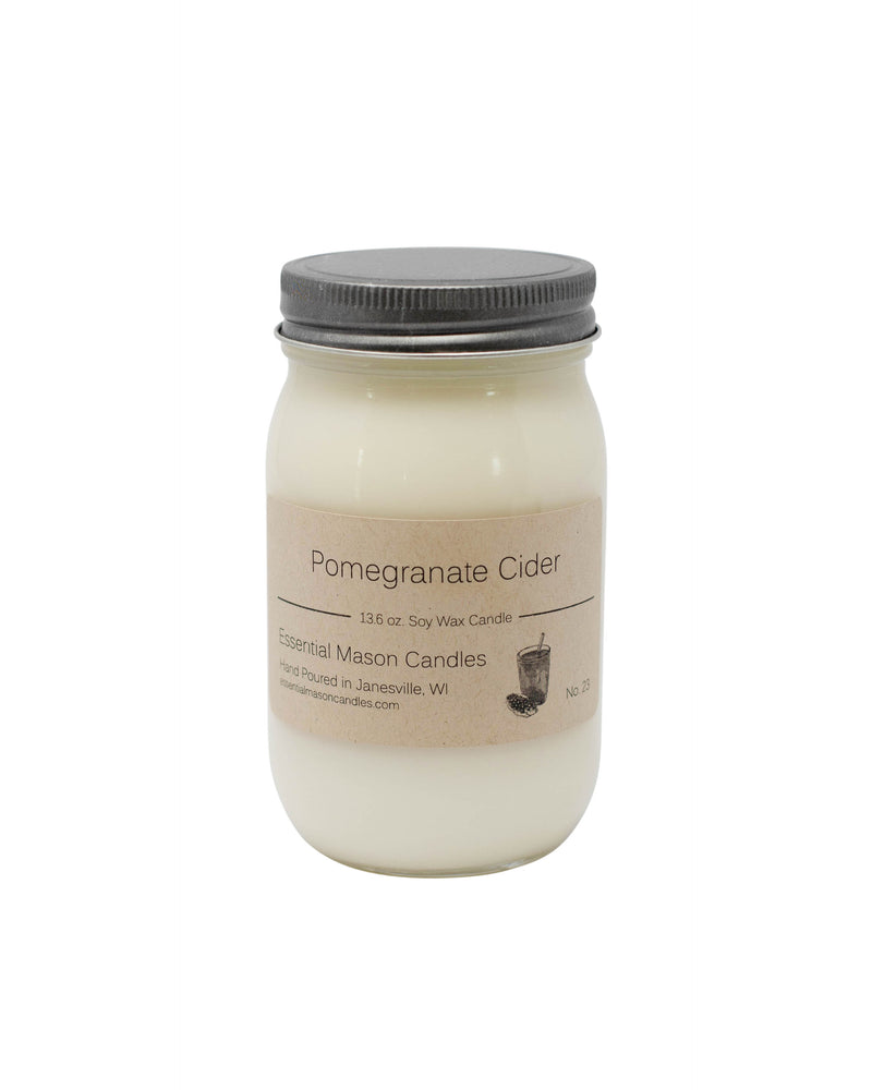 Pomegranate Cider Soy Candle - 13.6 oz