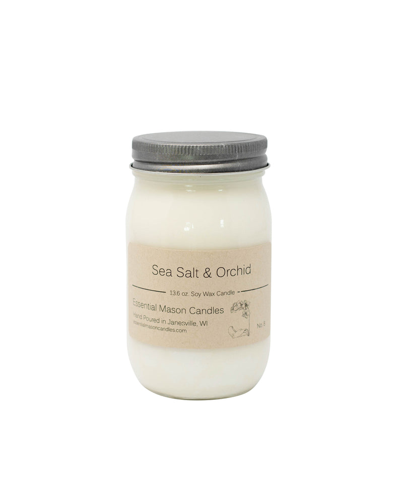 Sea Salt & Orchid Soy Candle - 13.6 oz