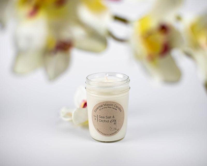 Sea Salt & Orchid Soy Candle - 6.2 oz