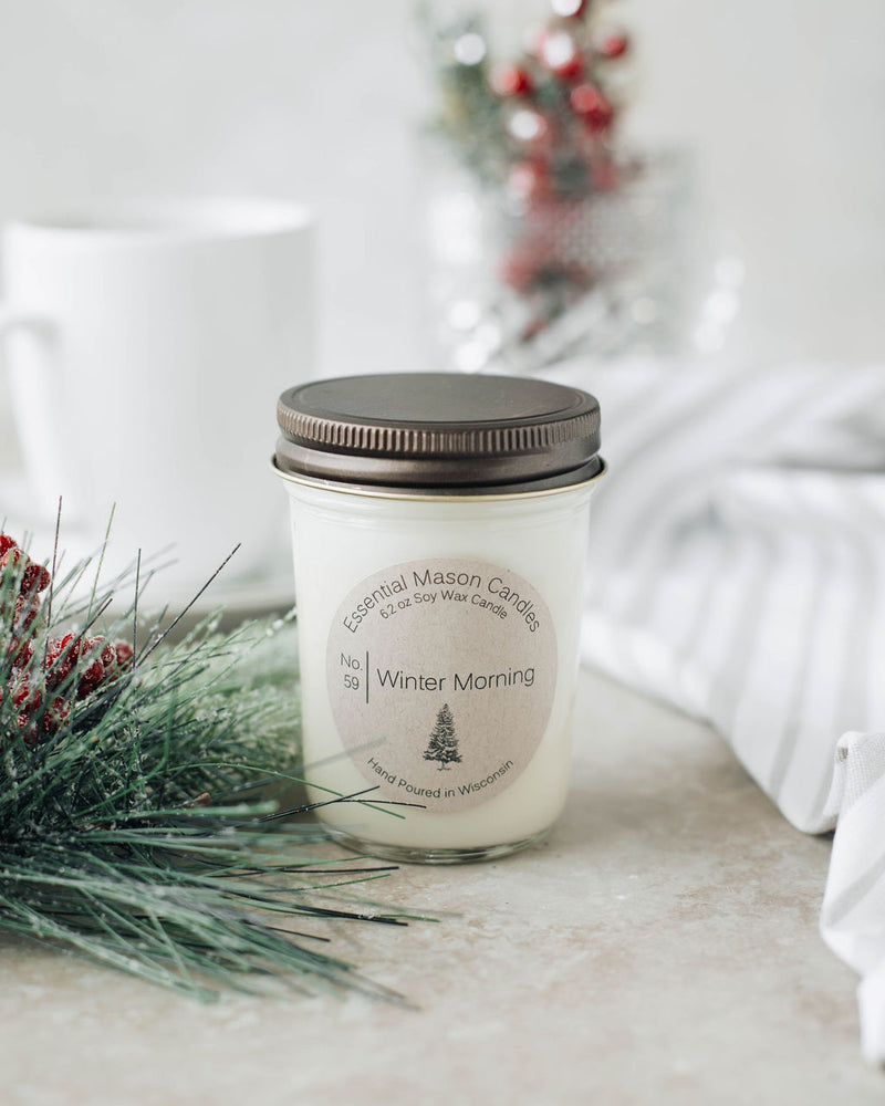 Winter Morning Soy Candle - 6.2 oz