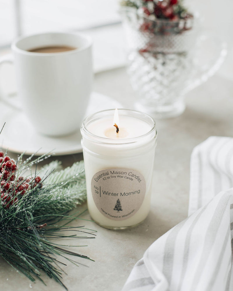 Winter Morning Soy Candle - 6.2 oz