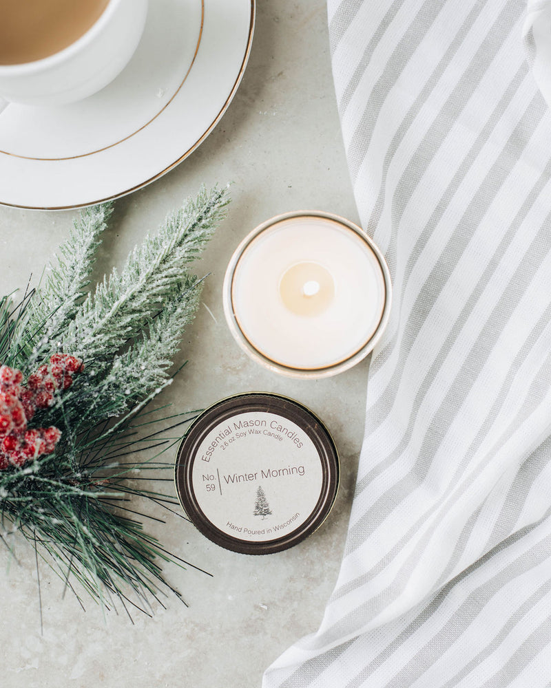 Winter Morning Soy Candle - 2.6 oz